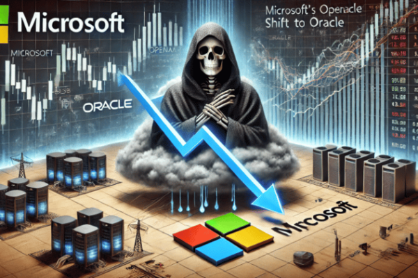 Microsoft Stock Nears Death Cross as OpenAI Partnership Weakens