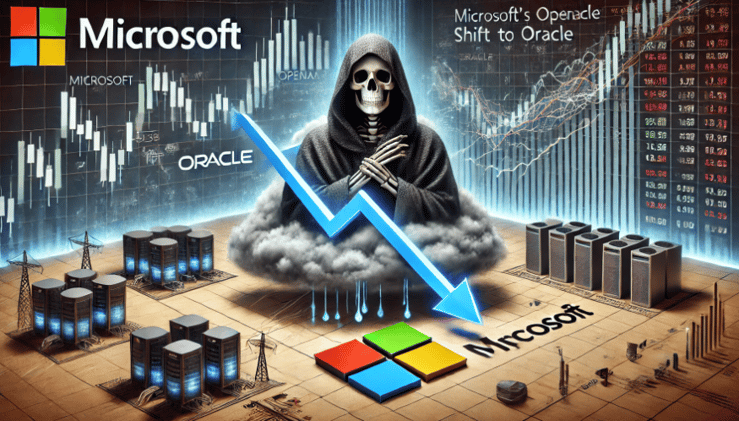 Microsoft Stock Nears Death Cross as OpenAI Partnership Weakens